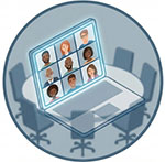 Computer-Mtg Table montage